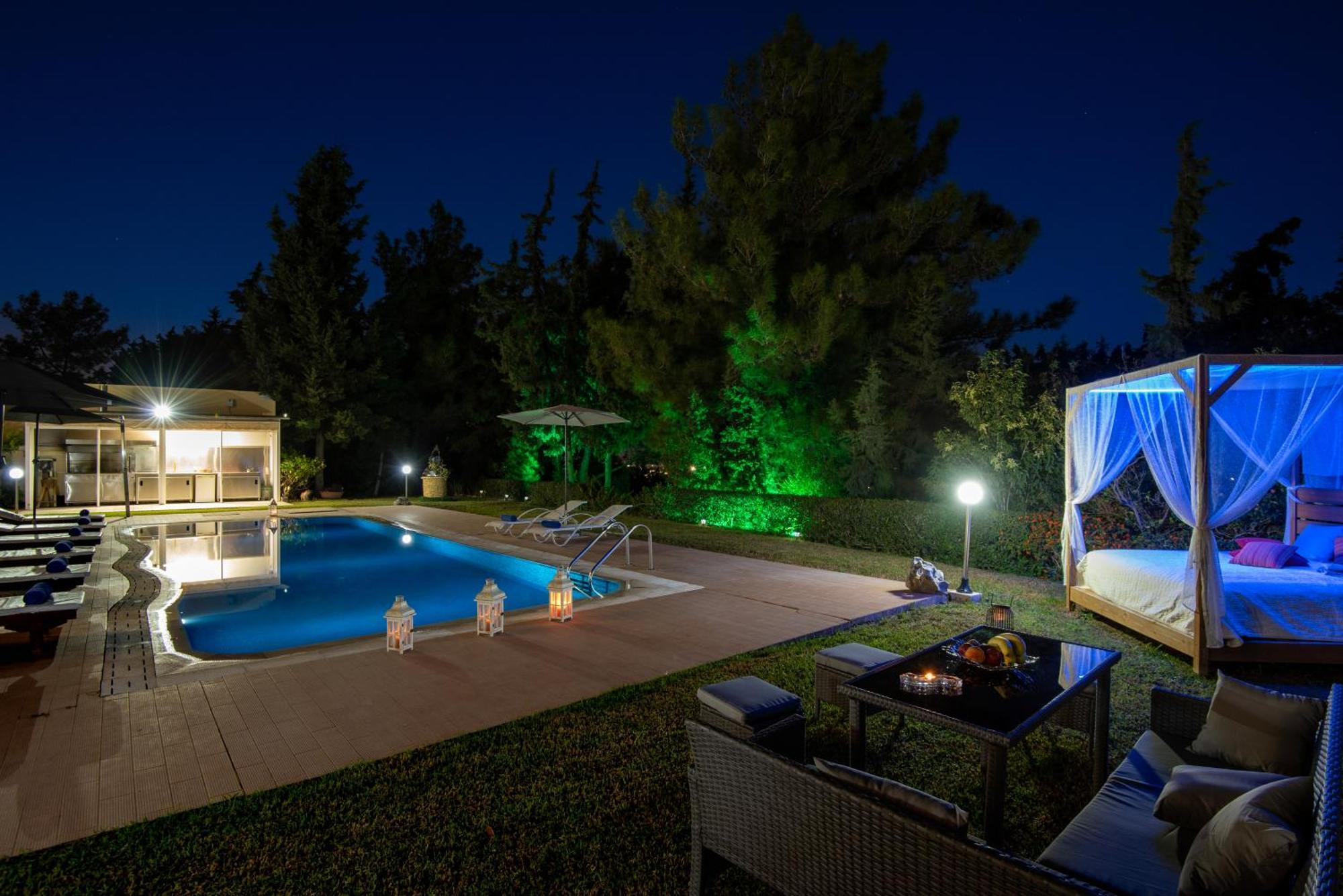 Koskinou  Kallithea Breeze Luxury Villa מראה חיצוני תמונה