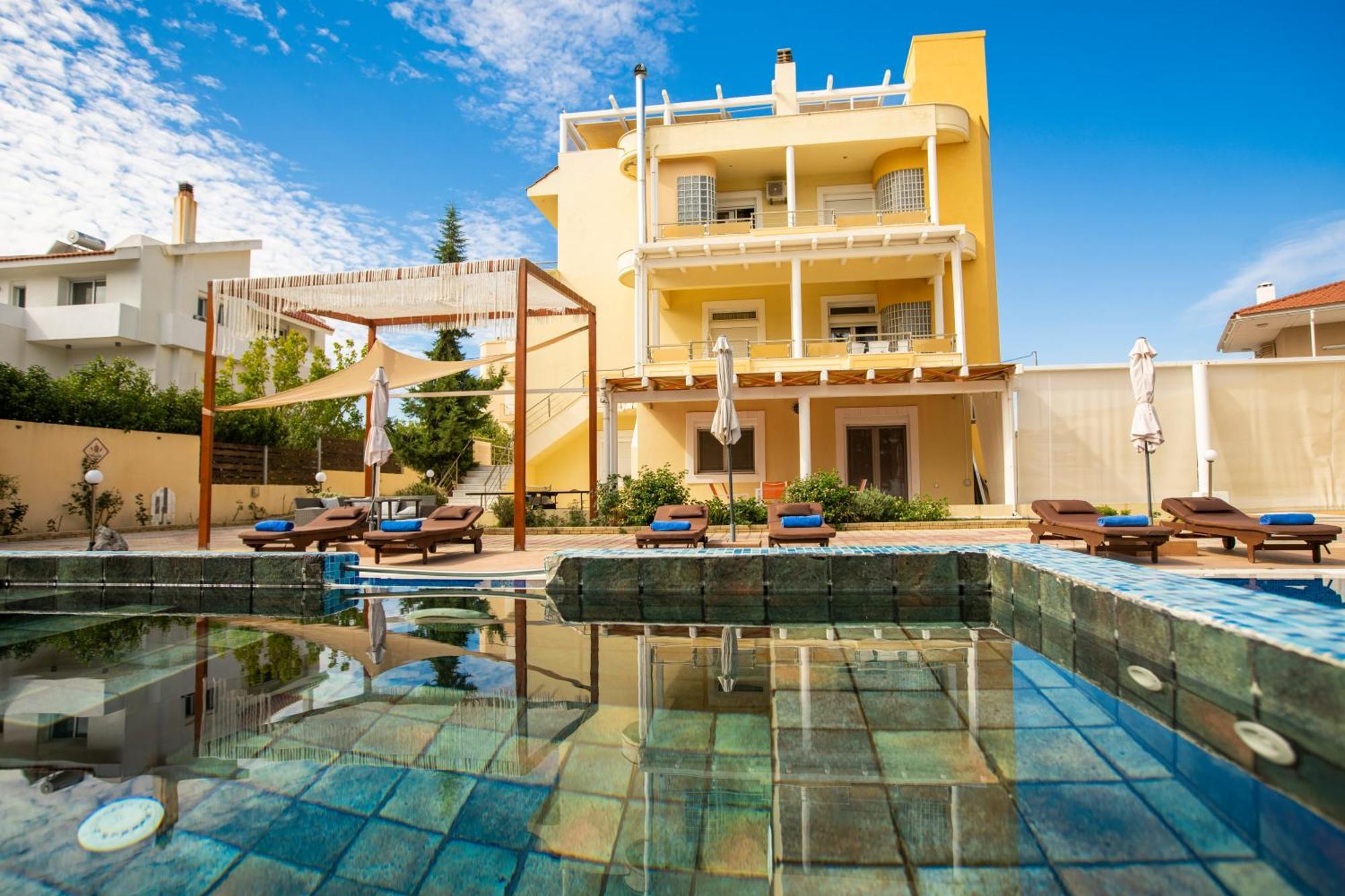 Koskinou  Kallithea Breeze Luxury Villa מראה חיצוני תמונה