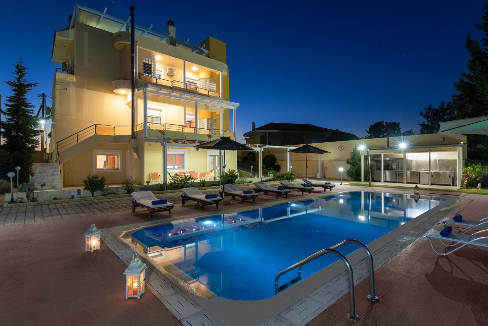 Koskinou  Kallithea Breeze Luxury Villa מראה חיצוני תמונה